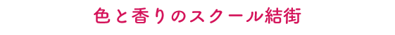 色と香りのスクール結街